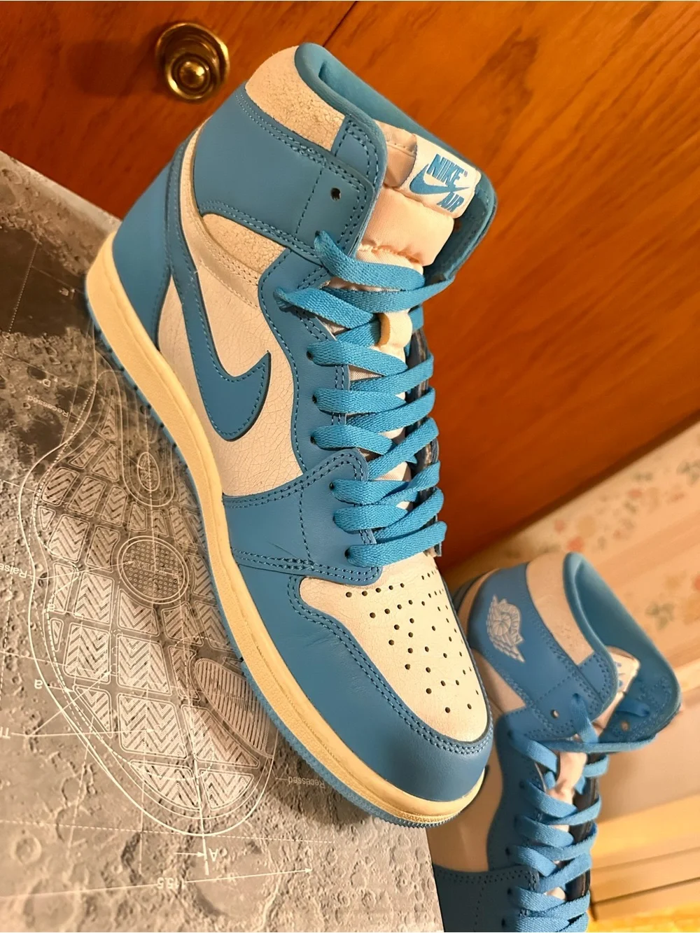 Jordan 1 Retro High OG UNC Reimagined Size 11